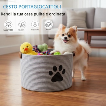 Organizér Morezi, koš na hračky, pamlsky