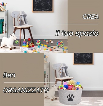 Organizér Morezi, koš na hračky, pamlsky