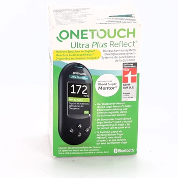 Glukometr OneTouch, 10,1 x 4,3 x 10,1cm
