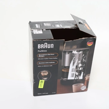Kávovar Braun KF1500BK 1000W