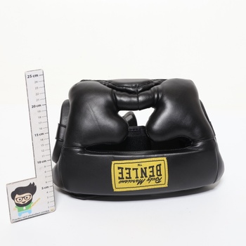 Chránič hlavy BENLEE Rocky Marciano, kompletná ochrana, čierna, veľkosť L-XL, jednoduchý