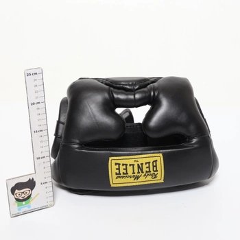 Chránič hlavy BENLEE Rocky Marciano, kompletní ochrana, černá, velikost L-XL, jednoduchý