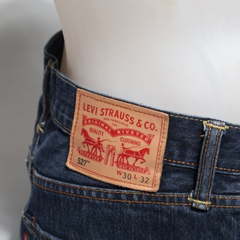 Nohavice Levi Strauss & Co. modré W30 L32