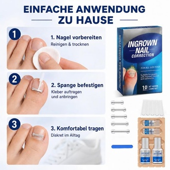 10 kusů pružných korekčních spon Gsebr
