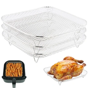3dielny rošt do fritézy z nerezovej ocele 304, koše s…