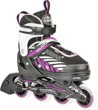 Dětské brusle Hudora fialové, unisex vel.33-36