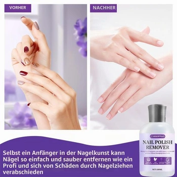 Odlakovač na nehty s acetonem, odlakovač na nehty, sada odlakovačů na nehty s acetonem 150 ml (1