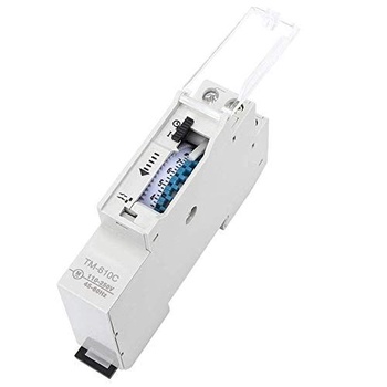 Časovač na DIN lištu, koľajnicový časovač, inteligentný časový spínač, DIN lišta TM610C, časové