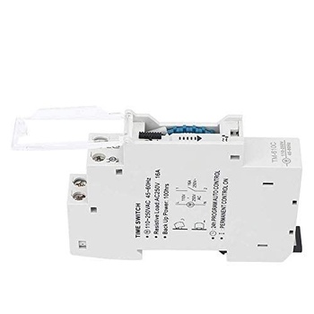Časovač na DIN lištu, koľajnicový časovač, inteligentný časový spínač, DIN lišta TM610C, časové