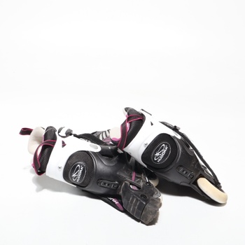 Detské korčule Hudora fialové, unisex vel.33-36
