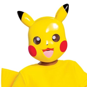 PREVLEK Maškarný kostým Pokémon Pikachu pre deti, oficiálne licencovaný produkt, vysoko kvalitné