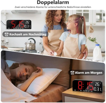 Multifunkčné hodiny Pikapikap