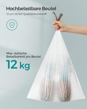 Odolné pytle na odpad SONGMICS 20 l