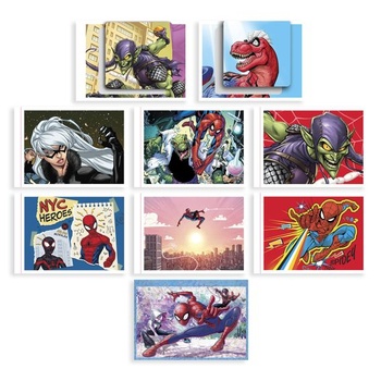 Kolekcia samolepiek Spider-Man „Odomkni svoje sily“, 36 balení