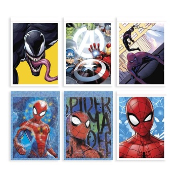 Kolekcia samolepiek Spider-Man „Odomkni svoje sily“, 36 balení