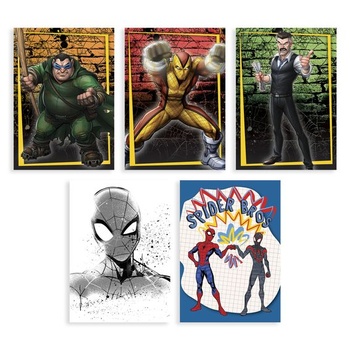 Kolekcia samolepiek Spider-Man „Odomkni svoje sily“, 36 balení