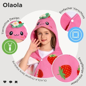OLAALO Dětské pončo do koupele