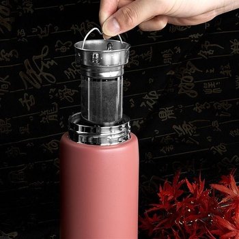 Linkidea 2dílná sada lahví na vodu na sypaný čaj, kompatibilní s CamelBak Chute Mag, přepravní víko