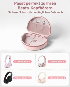 Puzdro na slúchadlá ProCase pre Beats Studio Pro/Studio 3 a Beats Solo 4/Solo 3, nárazuvzdorné