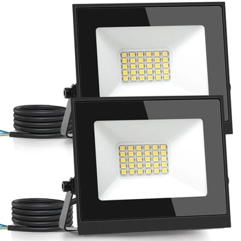 Venkovní LED reflektory Aigostar 20W, balení po 2 kusech,…