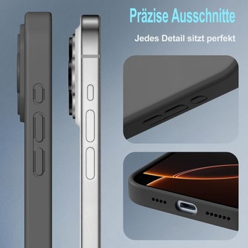 Mootobo pre iPhone 16 Pro Max s objektívom fotoaparátu, všestranná ochrana, púzdro na telefón