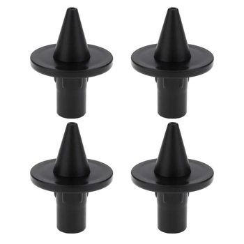 4 x zarážky na konce tyčí, 1,9 cm pro průměr 19 mm, železná…