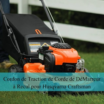 Štartovacia šnúra s navíjacím mechanizmom, 10 m, pre Husqvarna Stihl, diely motora kosačky na trávu