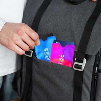 10 puzdier na karty s blokovaním RFID, puzdrá na kreditné karty, puzdrá s blokovaním RFID,
