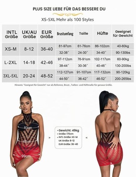 Comeondear Bodystocking s otvoreným rozkrokom pre ženy XS-5XL Sexy spodná bielizeň Erotické L-XXL
