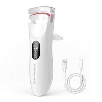 Vyhrievaná kulma na riasy TOUCHBeauty s LED displejom, elektrická kulma na riasy s 3 nastaveniami