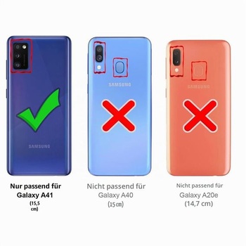 Priehľadný silikónový kryt Oprimio pre Samsung A41 [100% priehľadný] [nemecký materiál] [ultra tenký]