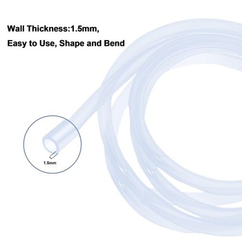 Silikónová hadica, iMeistiek 10 mm vnútorný priemer x 13 mm vonkajší priemer, 1,5 metra, flexibilný