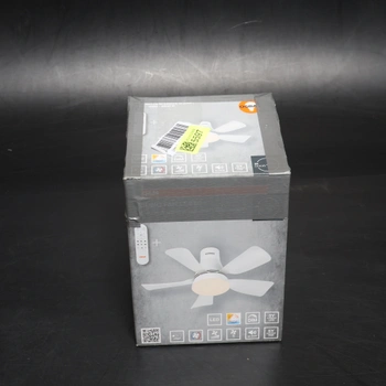 Stropný ventilátor Osram LED Leste, biely, 21 W, 1200 lm, 3000/4000/6500 K, 445 mm, vyžarovací uhol