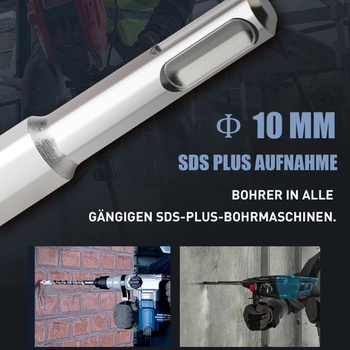 Vrták SDS Plus 4x110 mm, vrták do betónu, vrták do kameňa, príklepový vrták