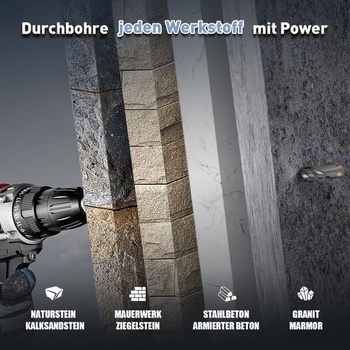 Vrták SDS Plus 4x110 mm, vrták do betónu, vrták do kameňa, príklepový vrták
