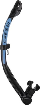 CRESSI Alpha Ultra Dry Snorkel - Suchý šnorchel na potápanie, freediving a šnorchlovanie, univerzálny