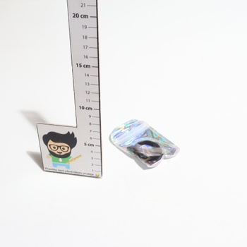 Paruka BARSDAR 45 cm vlnitá hnědá