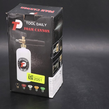 Penová kanónka Tool Daily pre tlakové umývačky s rýchlospojkou 1/4 palca, kanónom s objemom 1 l a 5