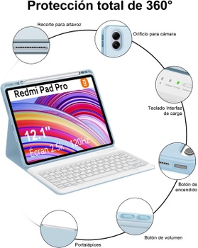 Pouzdro s klávesnicí FOGARI Teclado