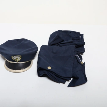 Detský policajný kostým pre chlapcov veľ. S