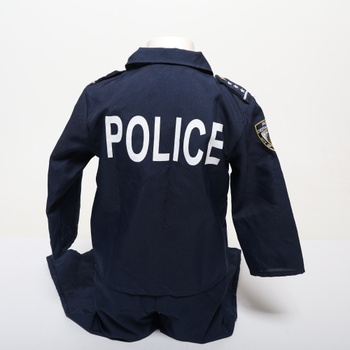 Detský policajný kostým pre chlapcov veľ. S