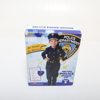 Detský policajný kostým pre chlapcov veľ. S