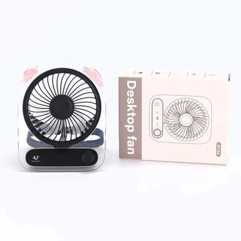 Stolní ventilátor Simpeak USB černý tichý