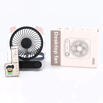 Stolní ventilátor Simpeak USB černý tichý