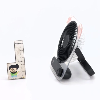 Stolní ventilátor Simpeak USB černý tichý