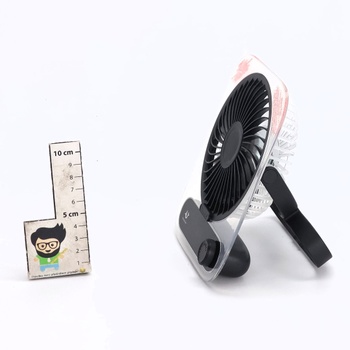 Stolný ventilátor Simpeak USB čierny tichý