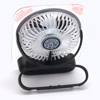 Stolní ventilátor Simpeak USB černý tichý