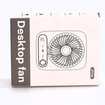 Stolní ventilátor Simpeak USB černý tichý