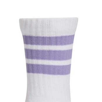 Detské unisex ponožky adidas s 3 prúžkami, dĺžka ku členkom, s vypchávkou, balenie 3 kusov, veľkosť