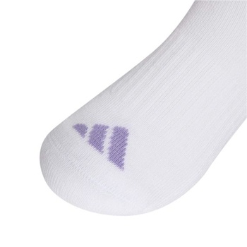 Detské unisex ponožky adidas s 3 prúžkami, dĺžka ku členkom, s vypchávkou, balenie 3 kusov, veľkosť